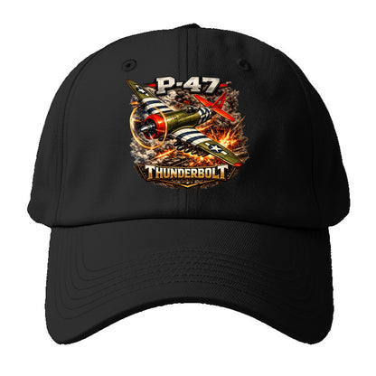 P 47 Thunderbolt - Baseball Cap - Black