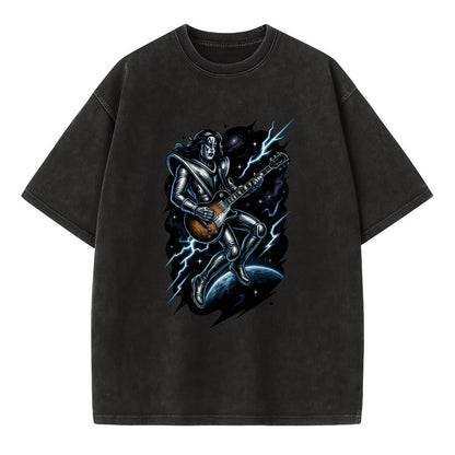 Ace in Zero Gravity - Vintage T-shirt - Black