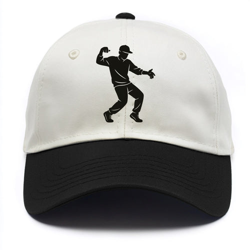 Hip-hop dancer popping and locking - Two Tone Cap