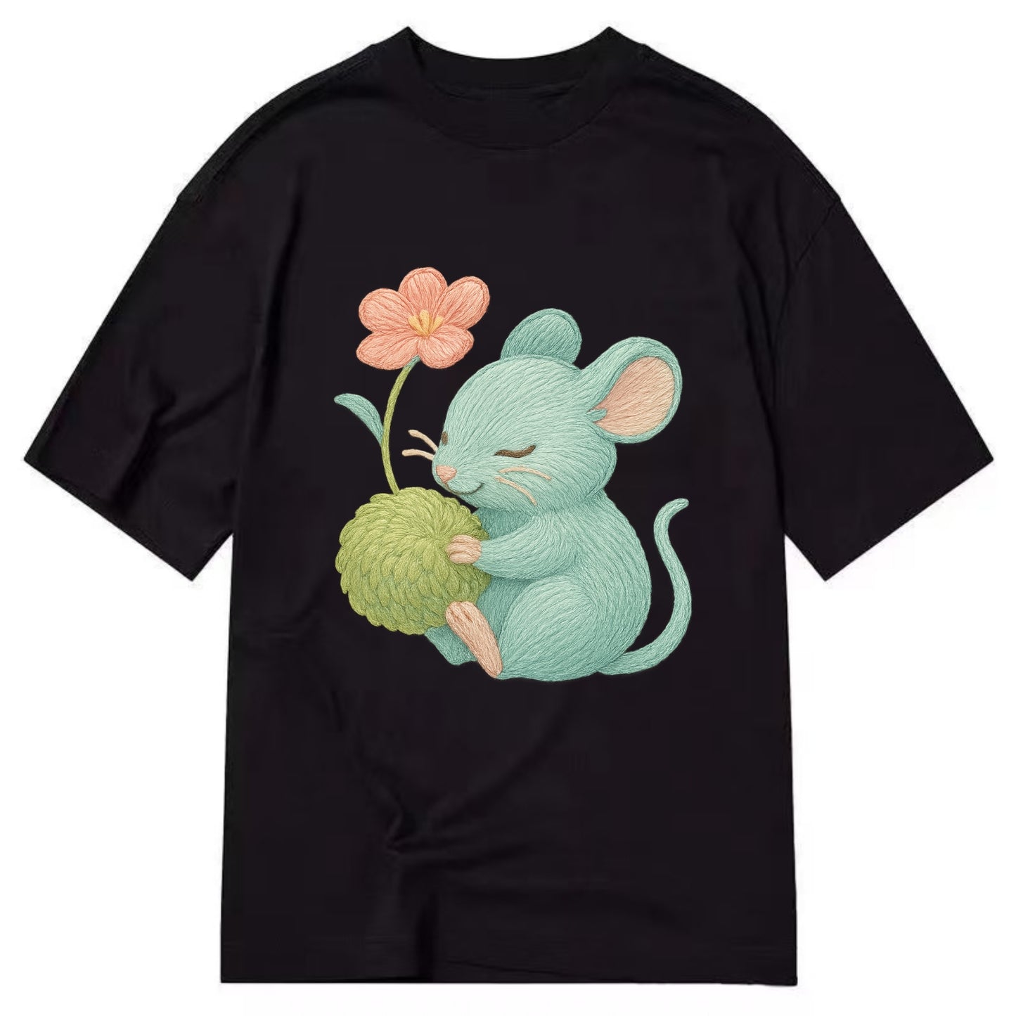Mint Mouse - Classic T-shirt - Black