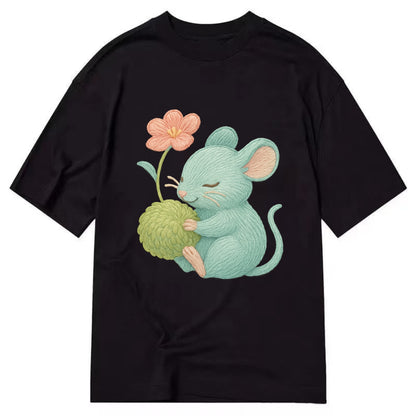 Mint Mouse - Classic T-shirt - Black