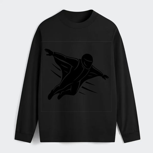 Wingsuit flyer gliding - Classic Long Sleeve Shirt