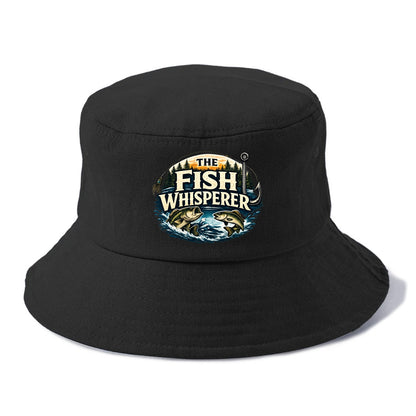 The Fish Whisperer - Bucket Hat - Black