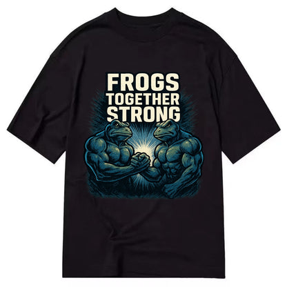 Frogs Together Strong 4 - Classic T-shirt - Black