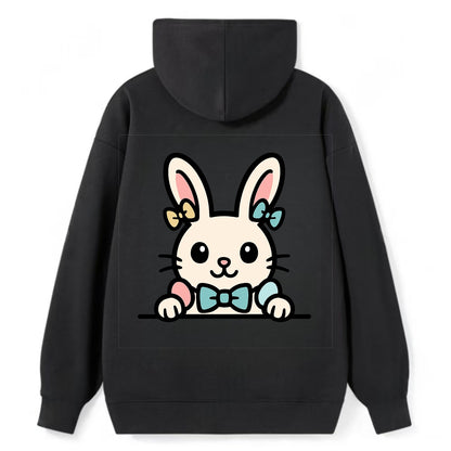 Easter Bunny  - Classic Pullover Hoodie - Black
