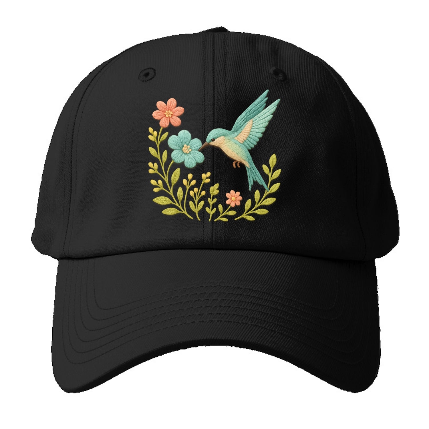 Mint Bee-Eater - Baseball Cap For Big Heads - Black