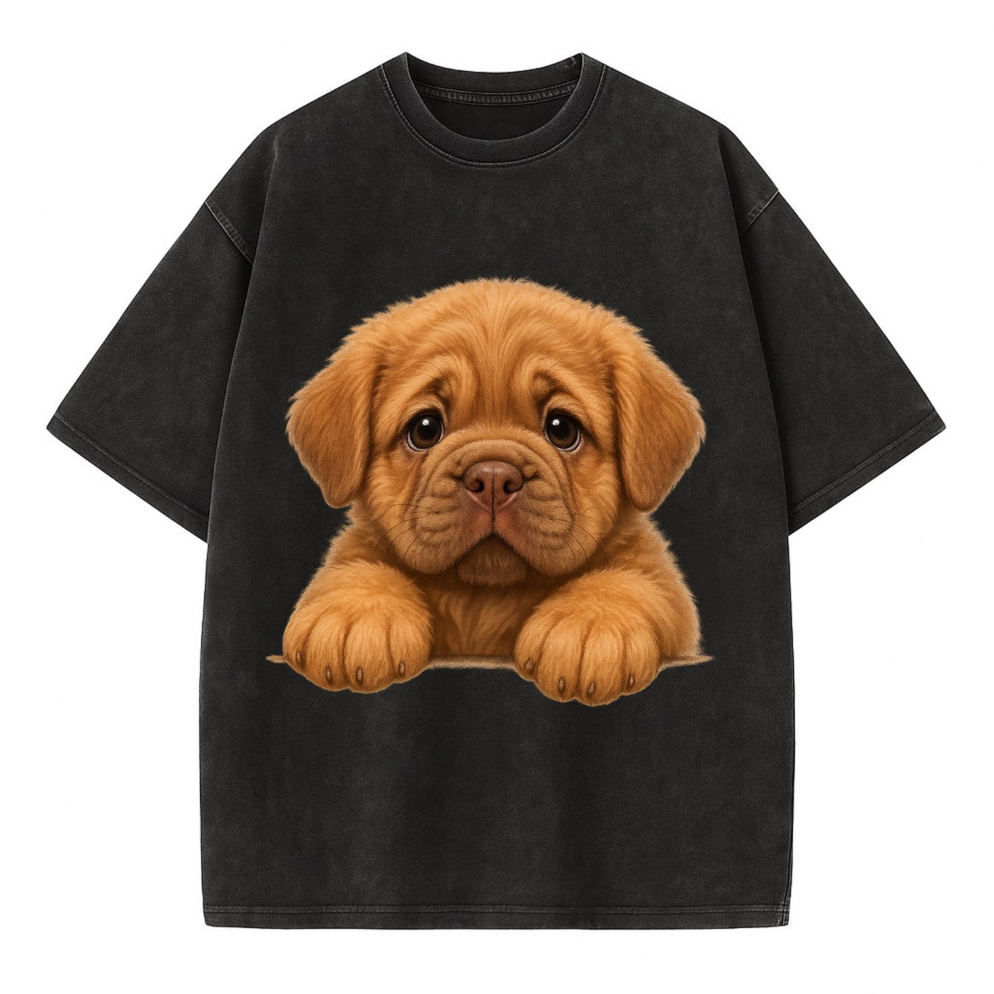 Neapolitan Mastiff  - Vintage T-shirt - Black