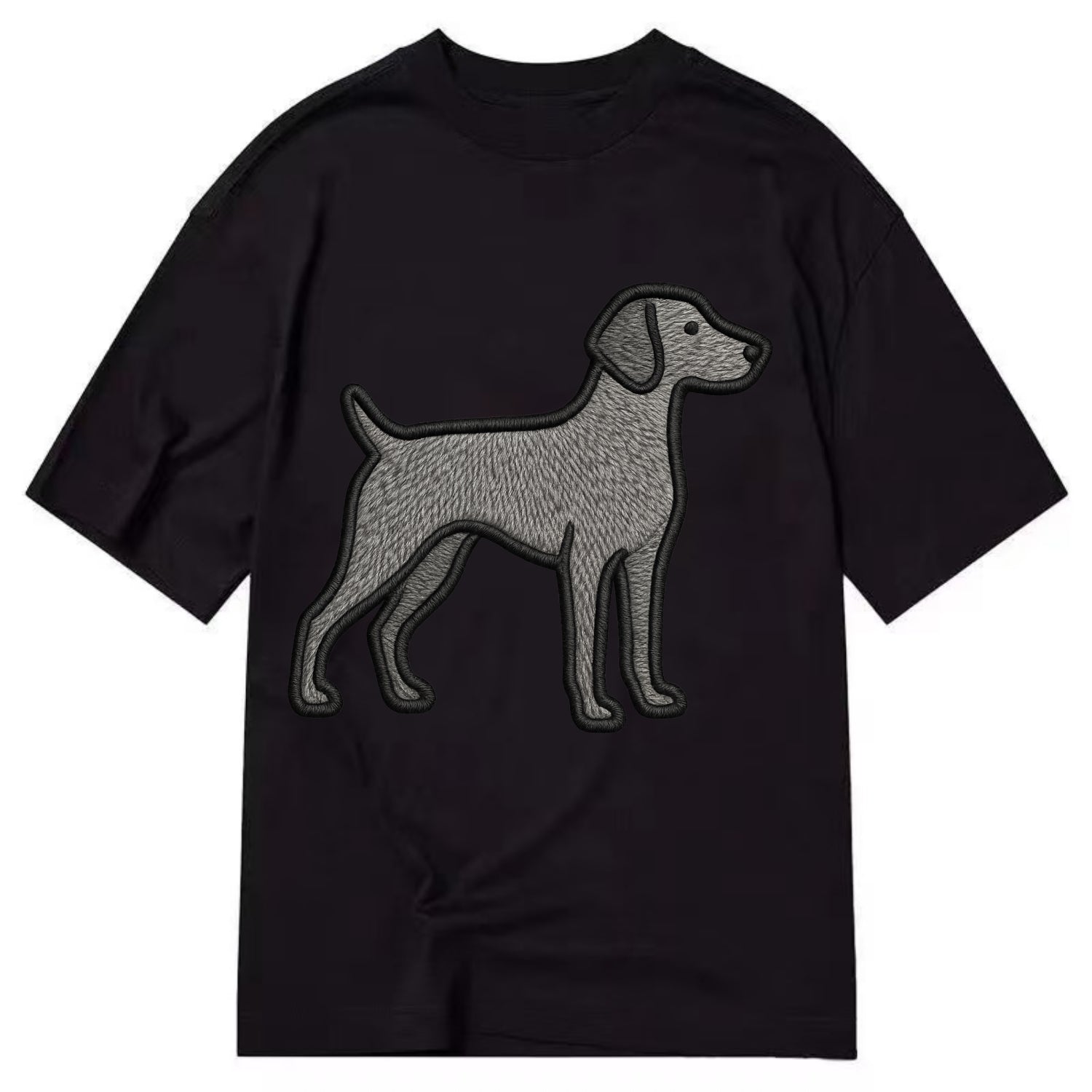 Weimaraner - Trendy gray ghost design wi - Classic T-shirt - Black