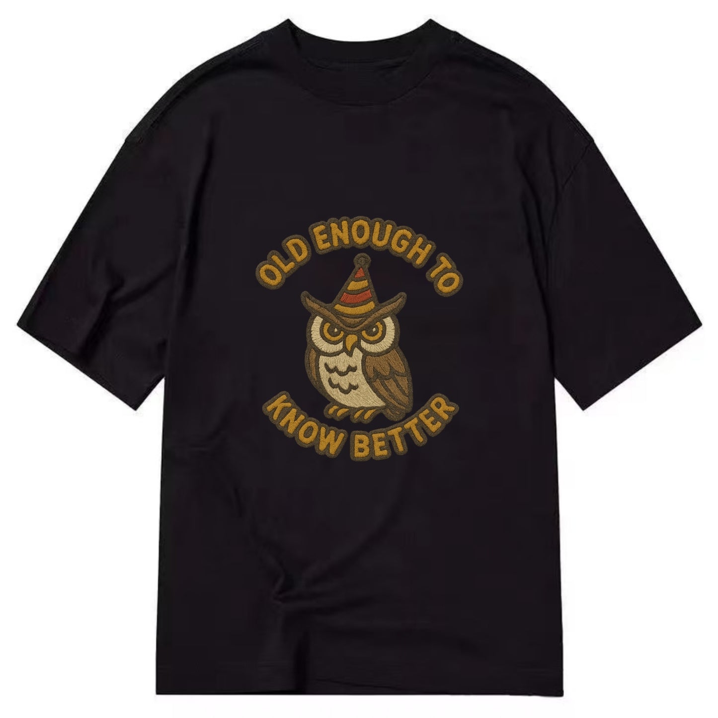 Old Enough To Know Better  - Classic T-shirt - Black