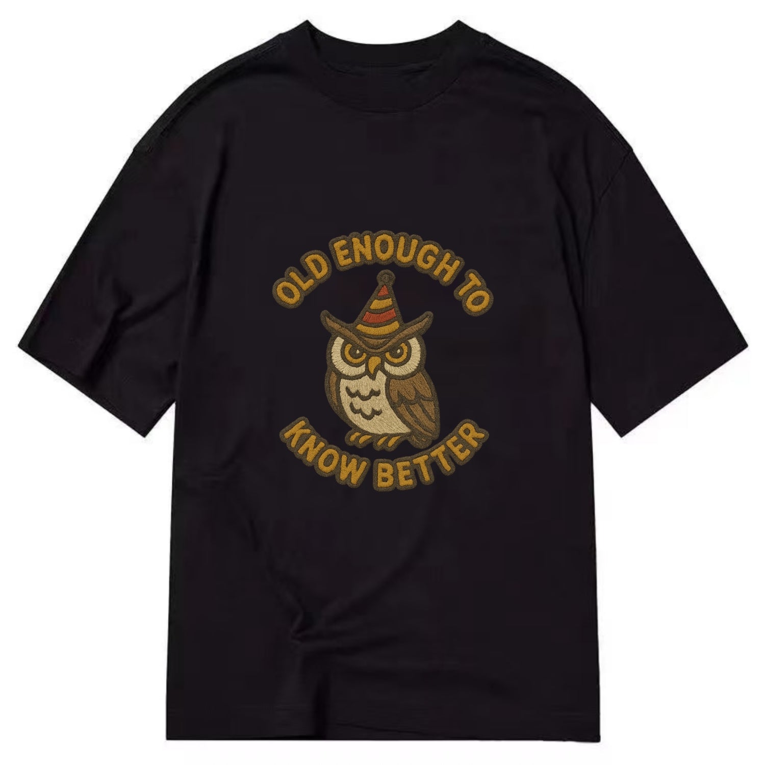 Old Enough To Know Better  - Classic T-shirt - Black
