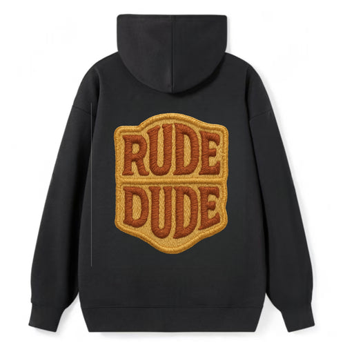 RUDE;DUDE ENERGY Surf Green Trucker - Classic Pullover Hoodie
