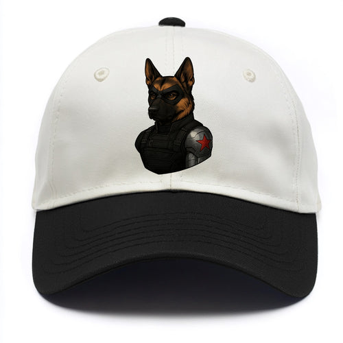 German Shepherd Winter Soldier  - Two Tone Cap