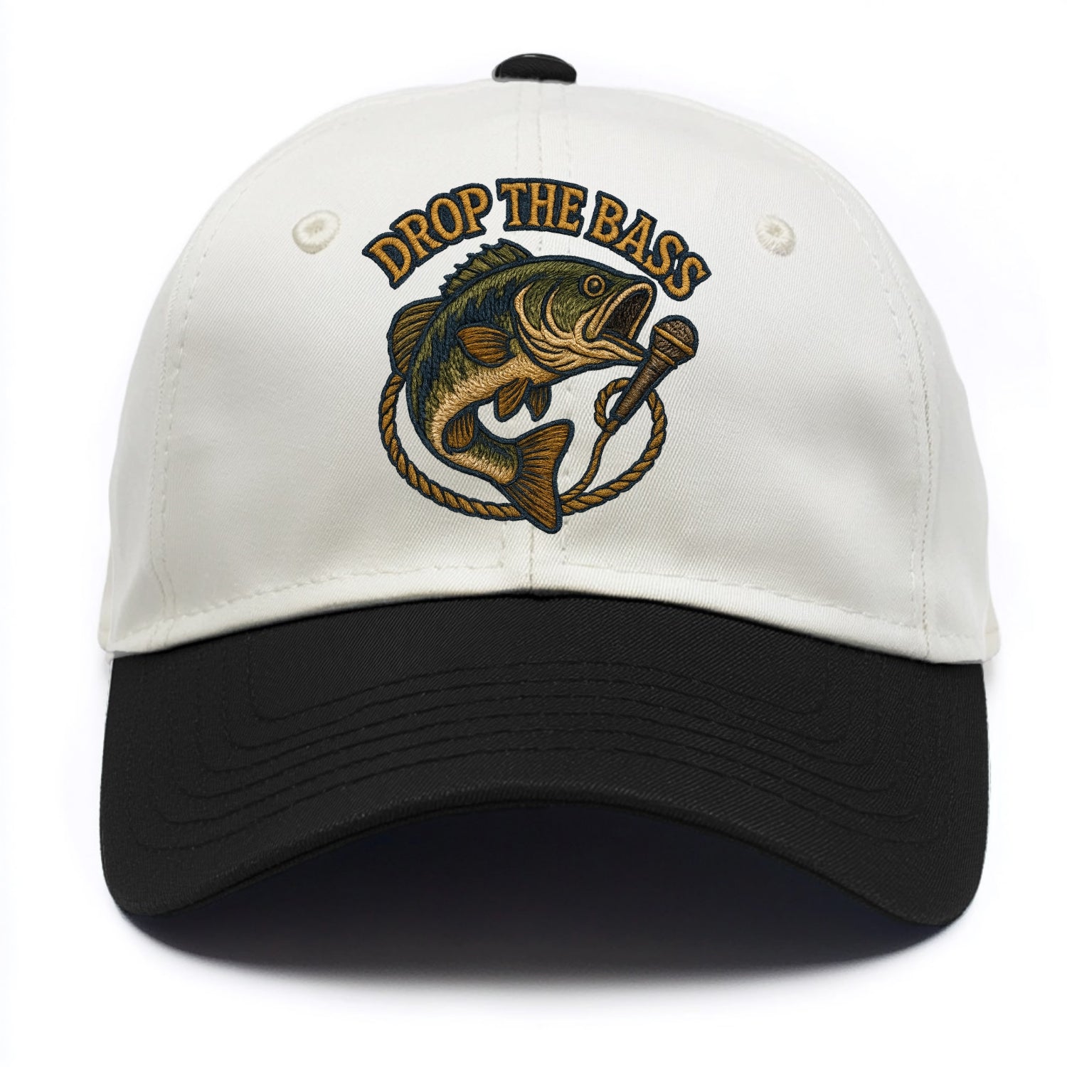 Drop The Bass  - Two Tone Cap - Black