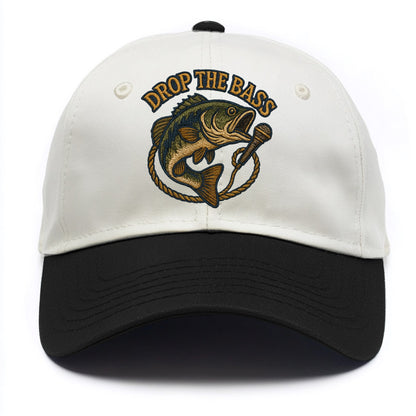 Drop The Bass  - Two Tone Cap - Black