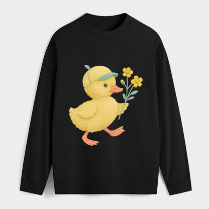 Yellow Duckling - Classic Long Sleeve Shirt - Black