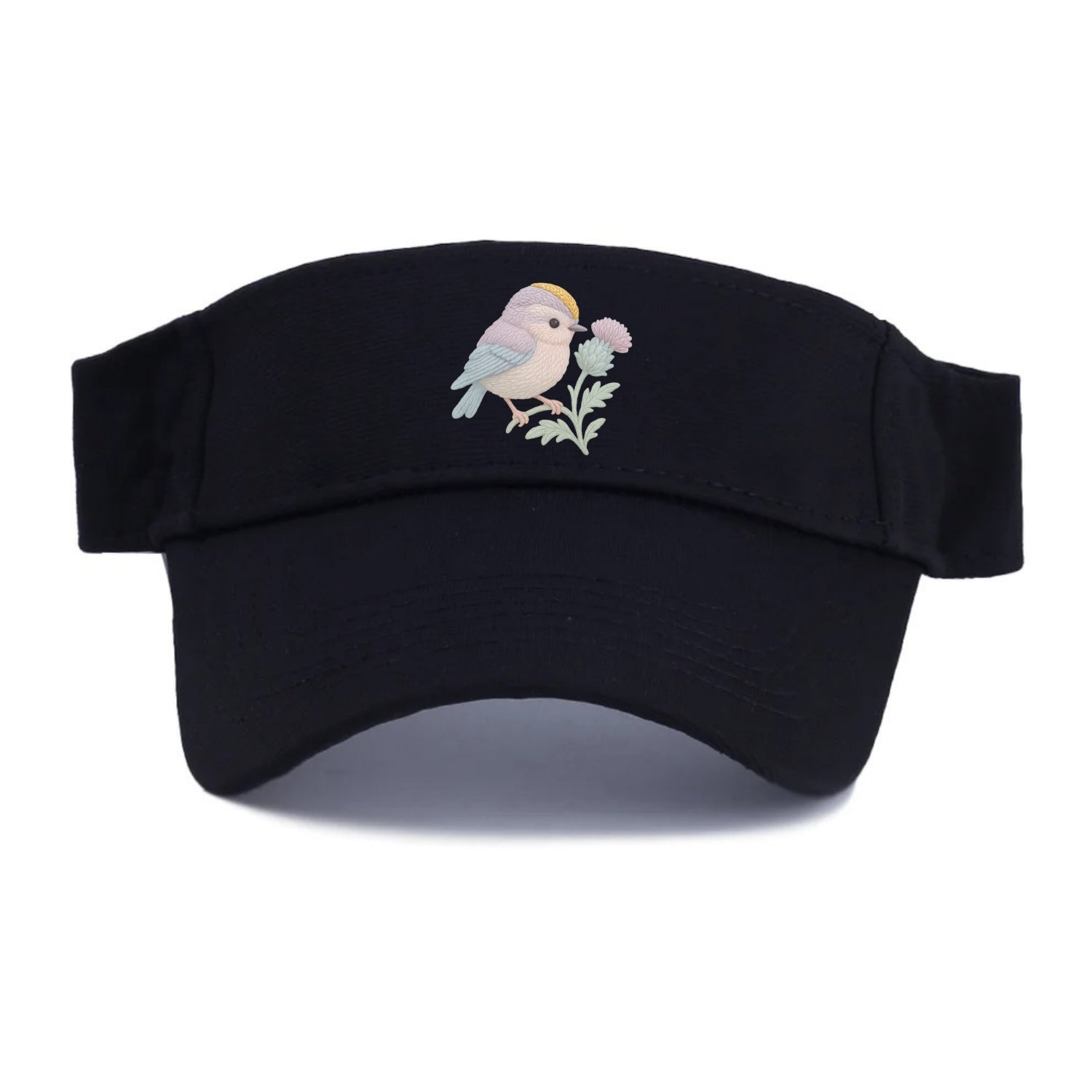 Firecrest Thistle Crown  - Visor - Black