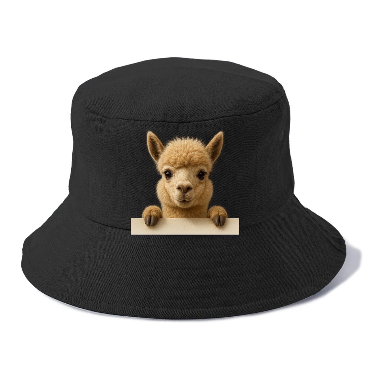 Alpaca  - Bucket Hat - Black