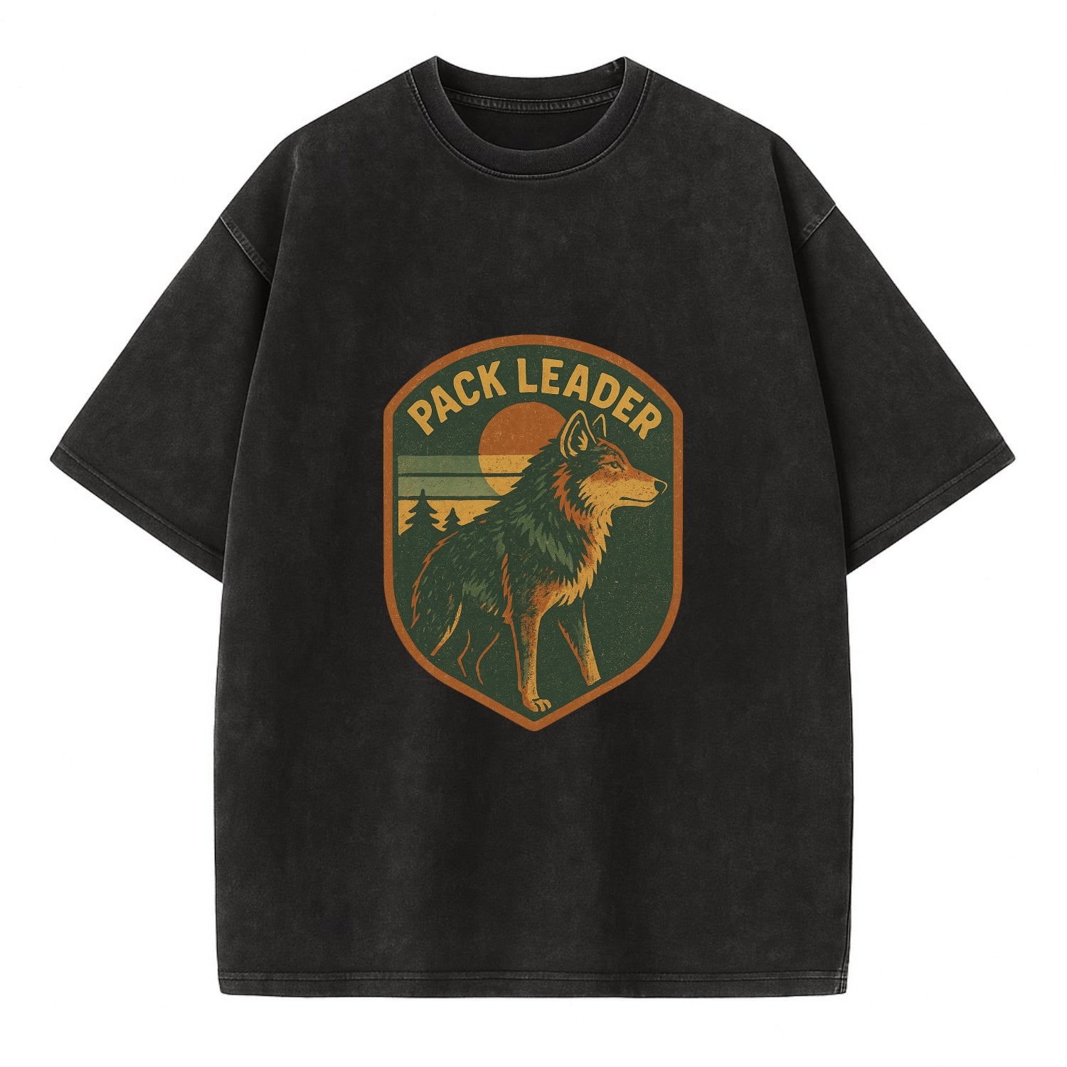 Pack Leader  - Vintage T-shirt - Black