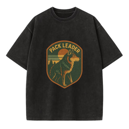 Pack Leader  - Vintage T-shirt - Black