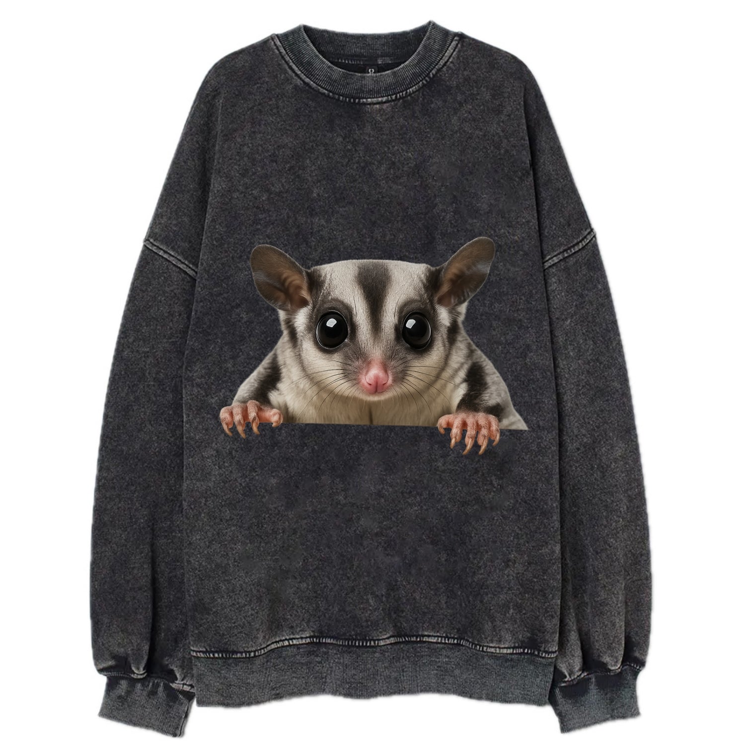 Sugar Glider  - Vintage Sweatshirt - Black