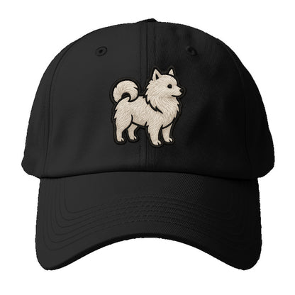 Japanese Spitz - Contemporary white spit - Baseball Cap - Black