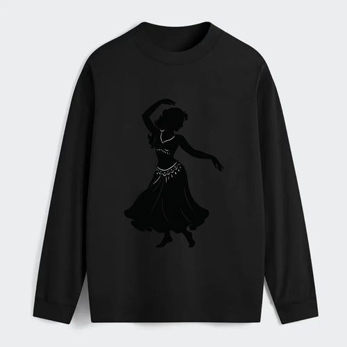 Belly dancer graceful gesture - Classic Long Sleeve Shirt