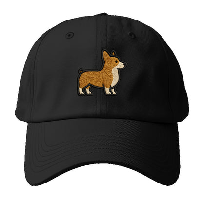 Pembroke Welsh Corgi - Trendy minimal sh - Baseball Cap For Big Heads - Black