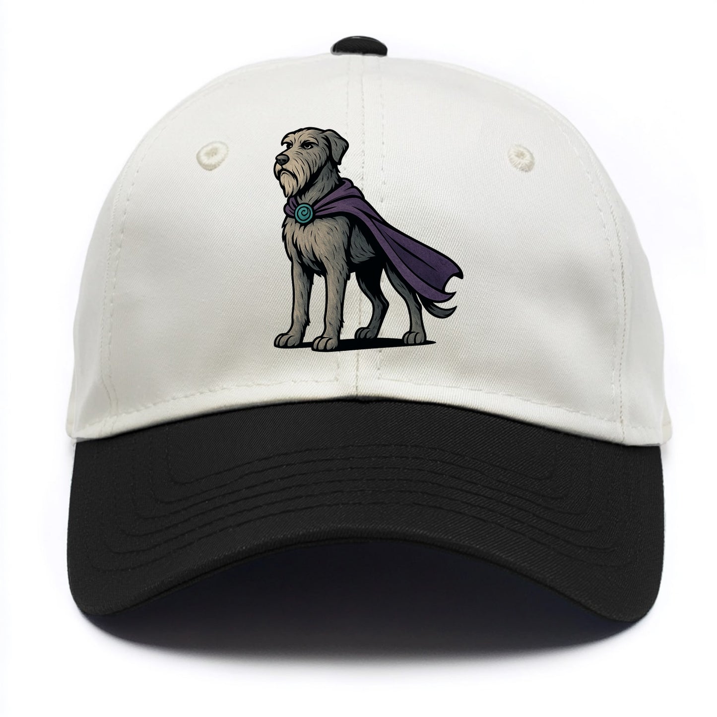 Irish Wolfhound Mystic Hero  - Two Tone Cap - Black