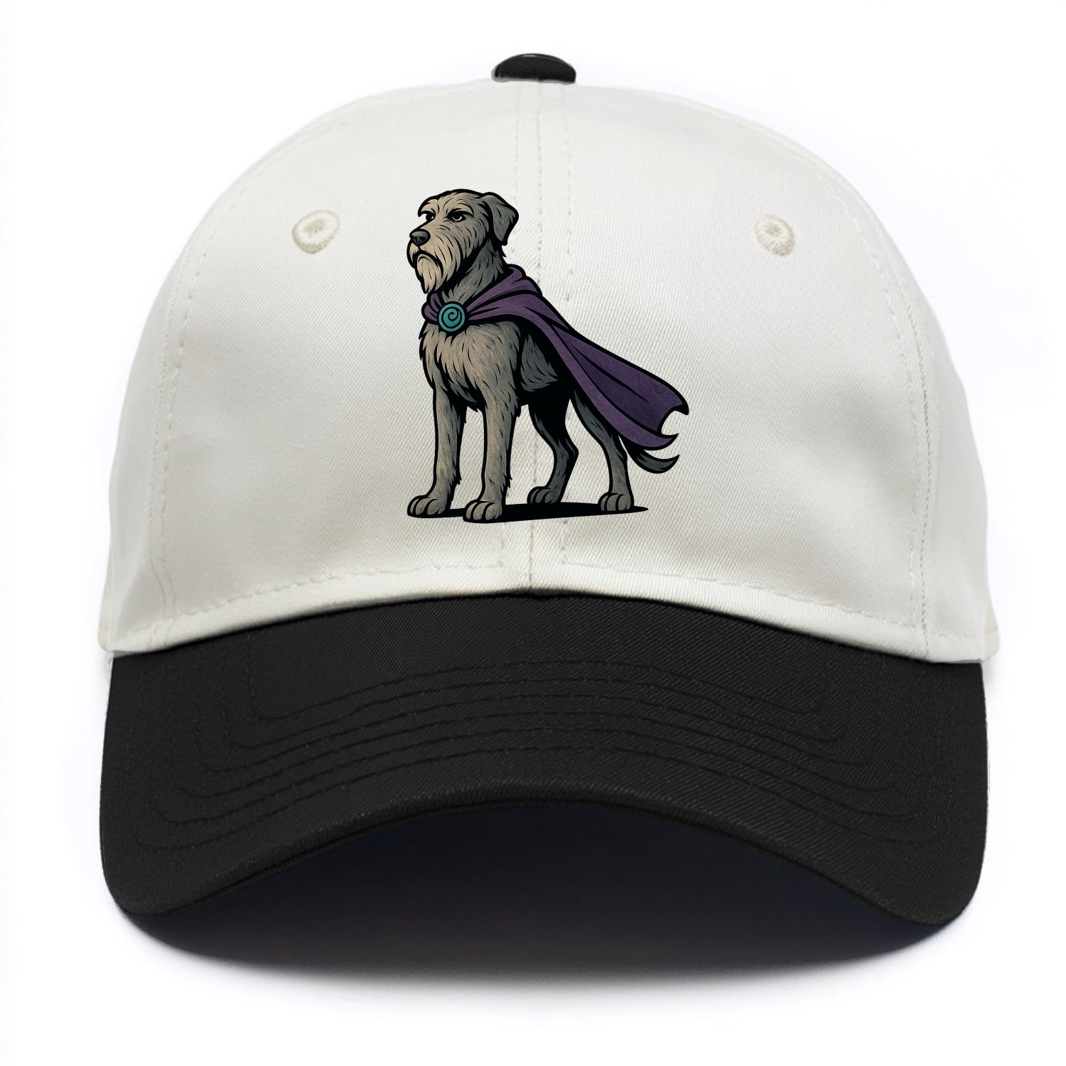 Irish Wolfhound Mystic Hero  - Two Tone Cap - Black
