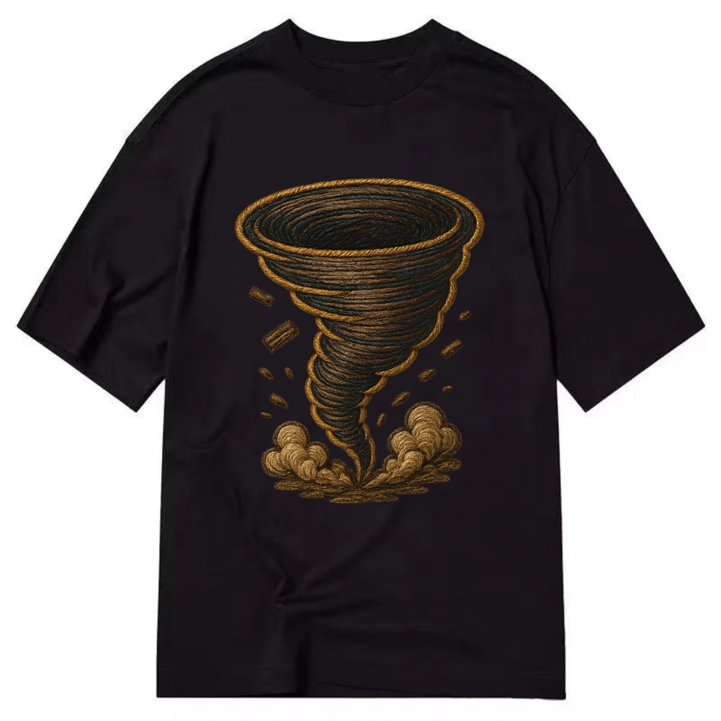 Tornado  - Classic T-shirt - Black