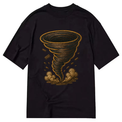 Tornado  - Classic T-shirt - Black