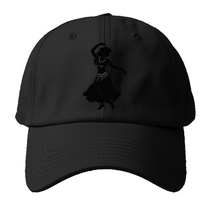 Belly dancer graceful gesture - Baseball Cap For Big Heads - Black