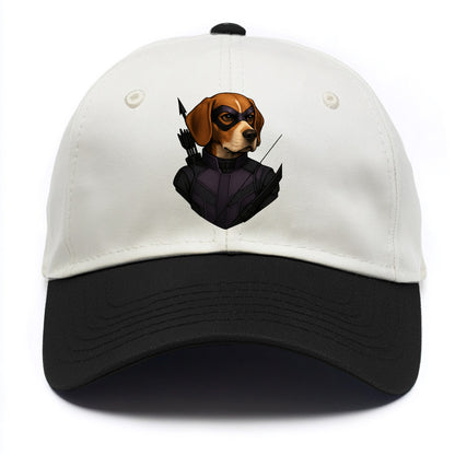 Beagle Hawkeye  - Two Tone Cap - Black