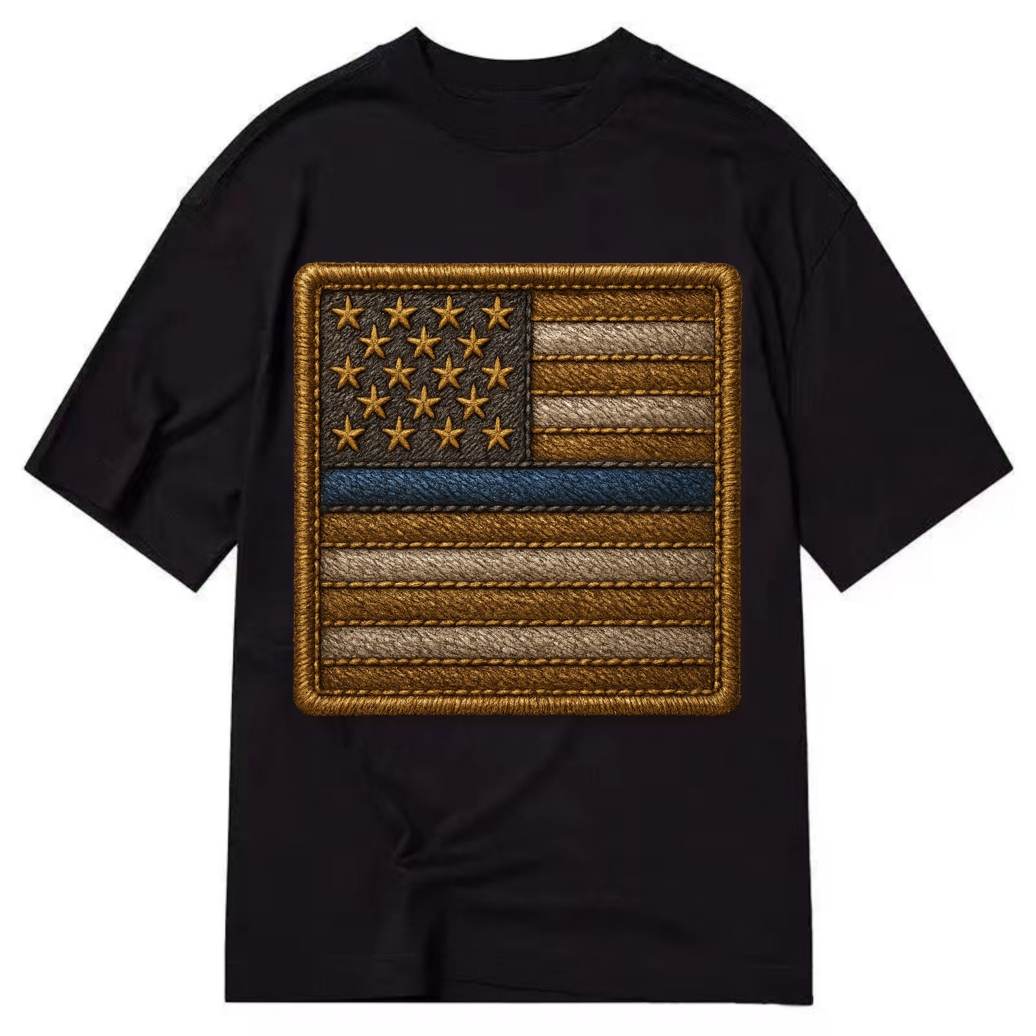 Thin Blue Line  - Classic T-shirt - Black
