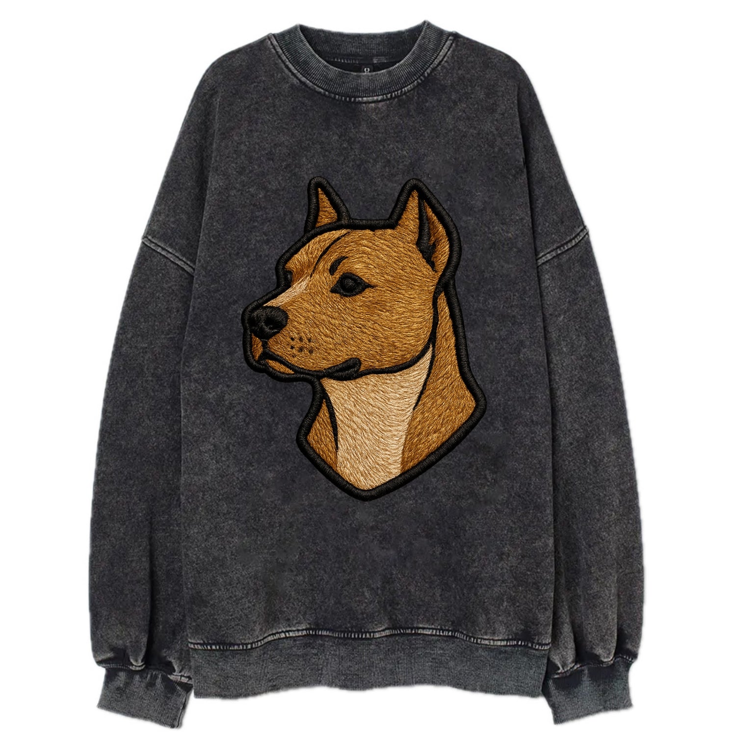 American Staffordshire Terrier - Modern - Vintage Sweatshirt - Black