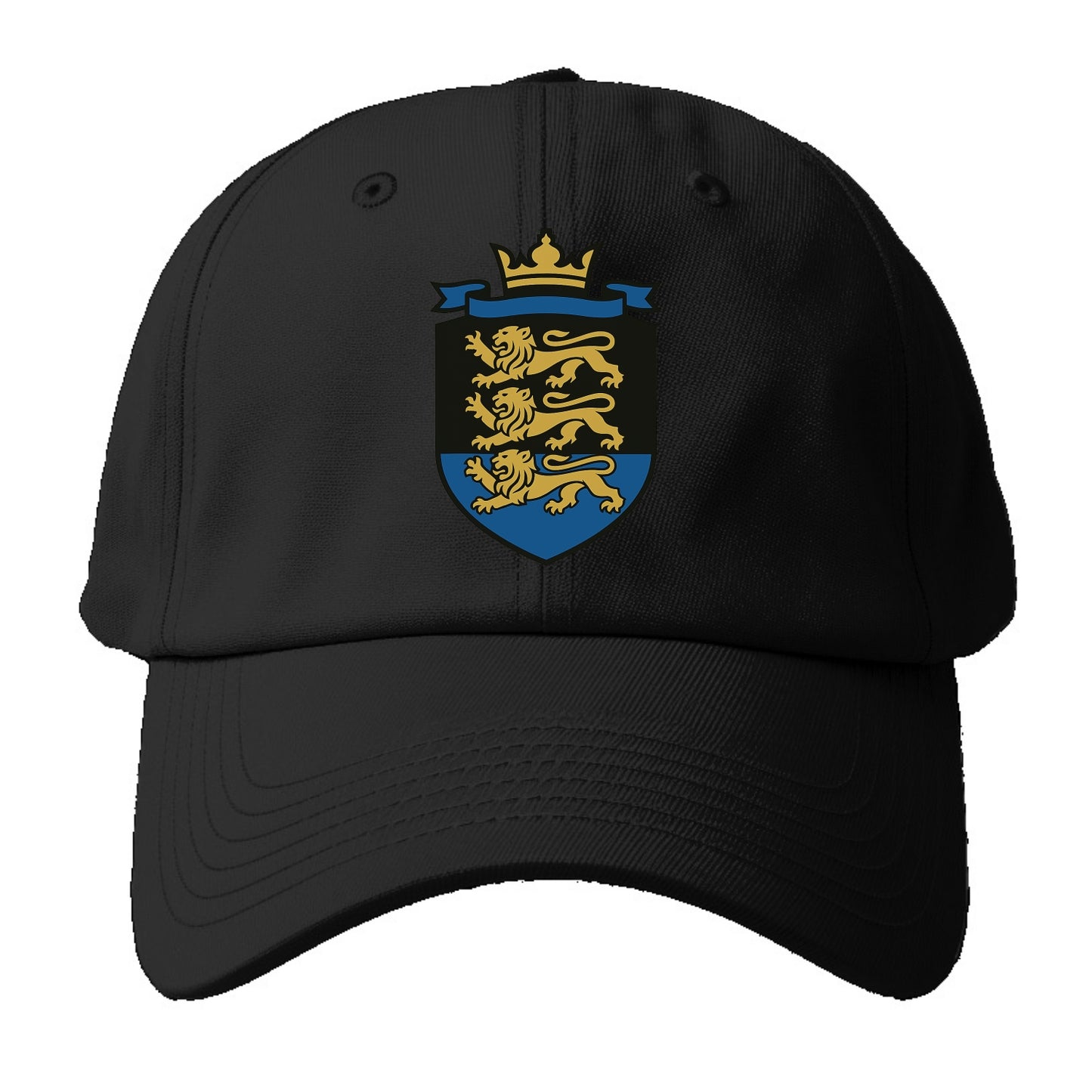 Estonia Royal Logo  - Baseball Cap - Black