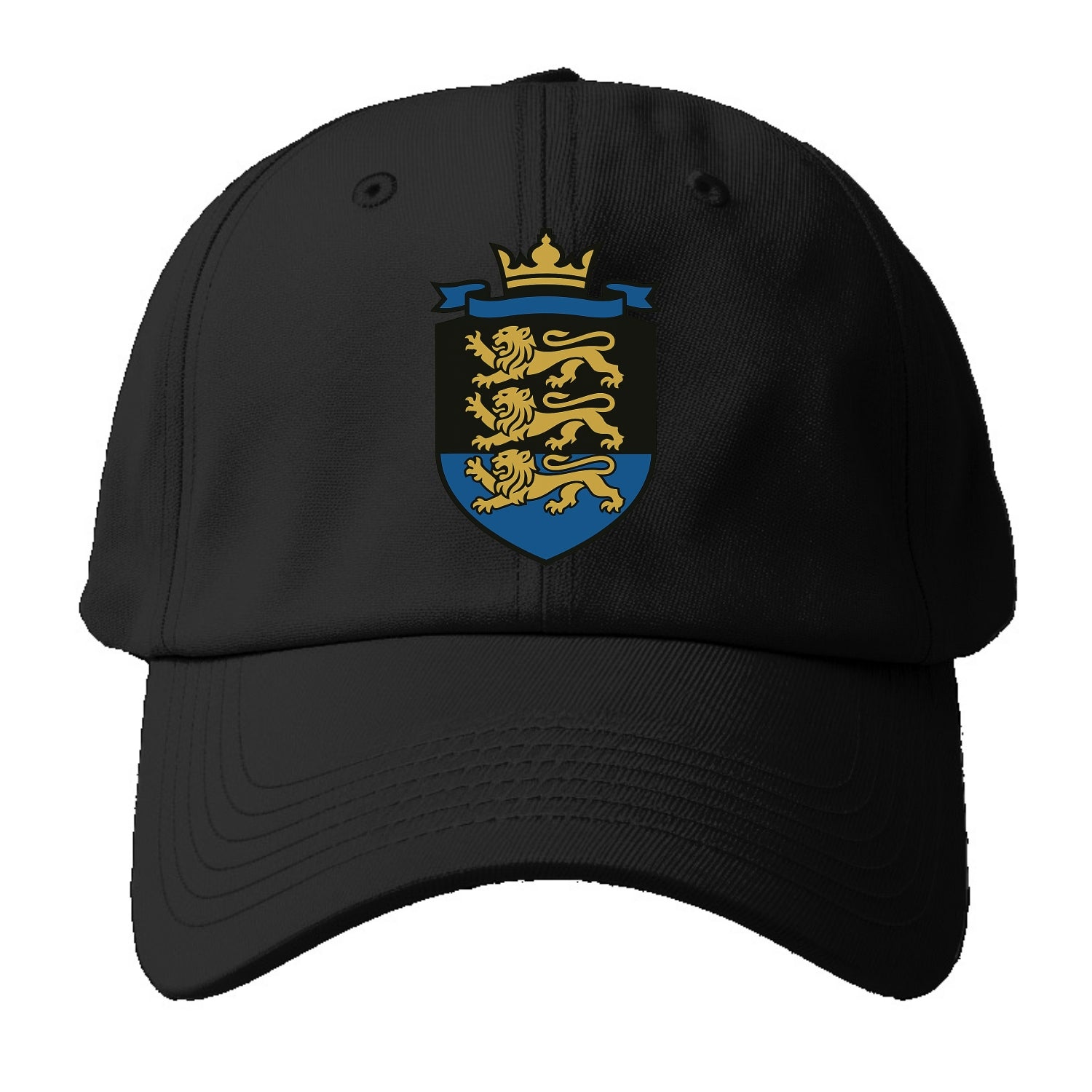 Estonia Royal Logo  - Baseball Cap - Black