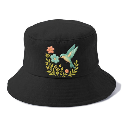Mint Bee-Eater - Bucket Hat - Black