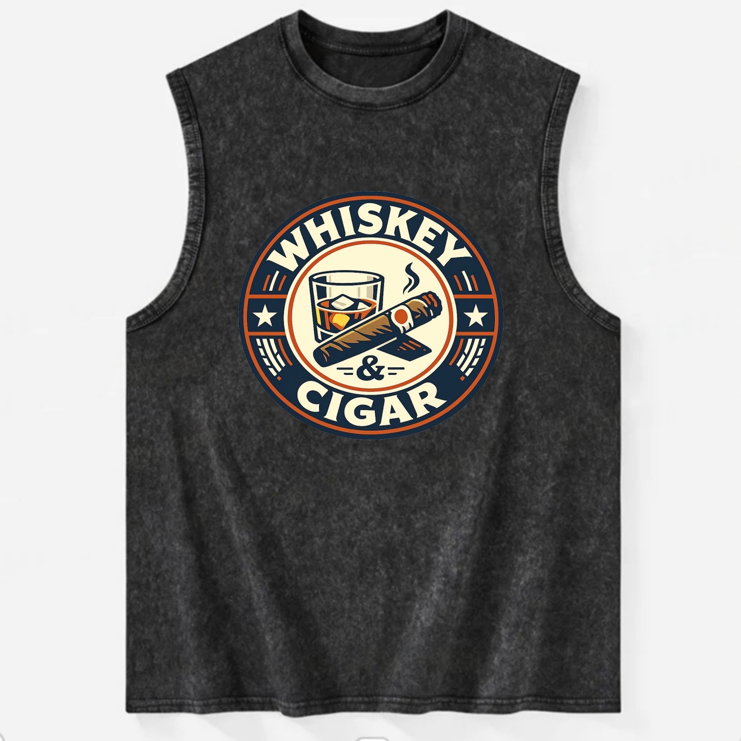 Sophisticated Spirits Emblem - Vintage Washed Tank - Black