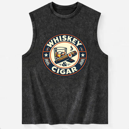 Sophisticated Spirits Emblem - Vintage Washed Tank - Black