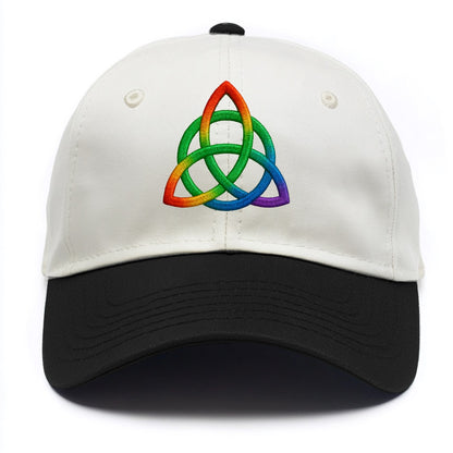 Triquetra  - Two Tone Cap - Black