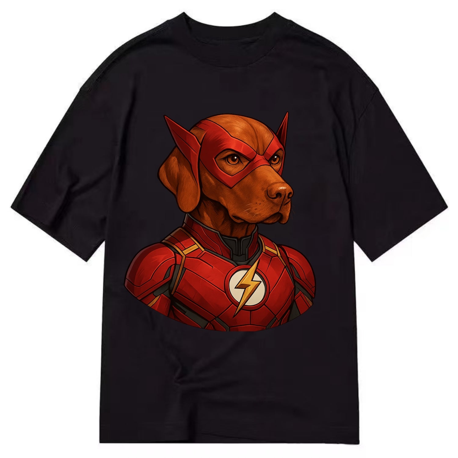 Vizsla Speed Hero  - Classic T-shirt - Black