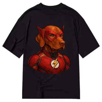 Vizsla Speed Hero  - Classic T-shirt - Black