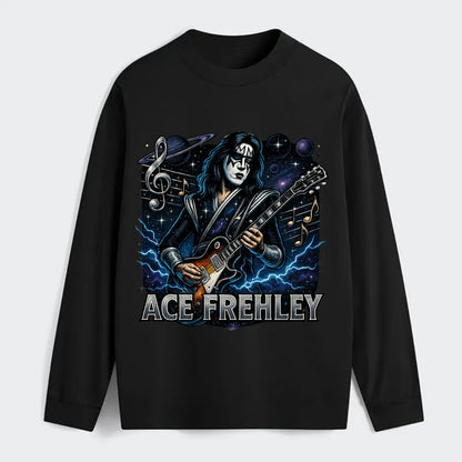 Ace Musical Cosmos - Classic Long Sleeve Shirt - Black
