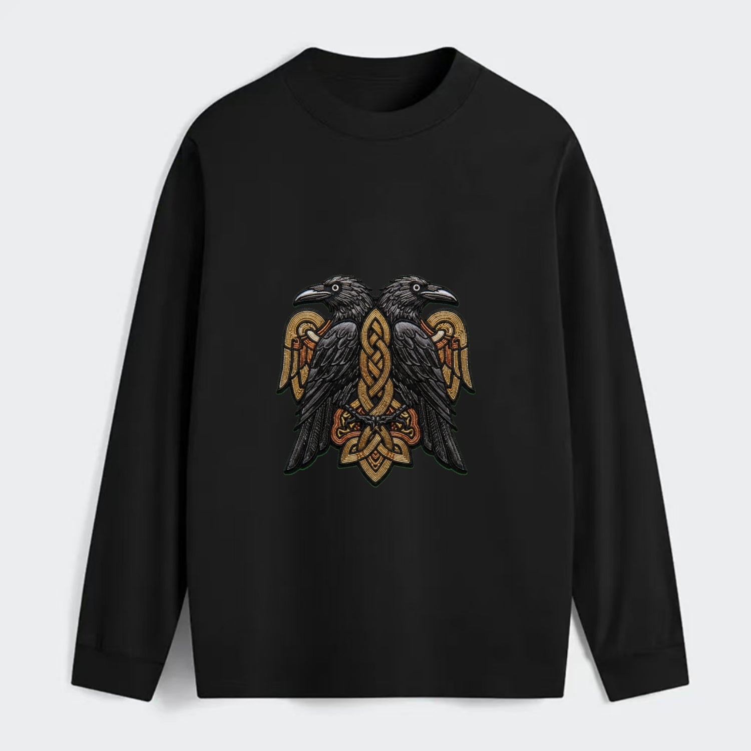 Odin's Ravens - Classic Long Sleeve Shirt - Black
