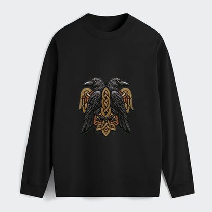 Odin's Ravens - Classic Long Sleeve Shirt - Black