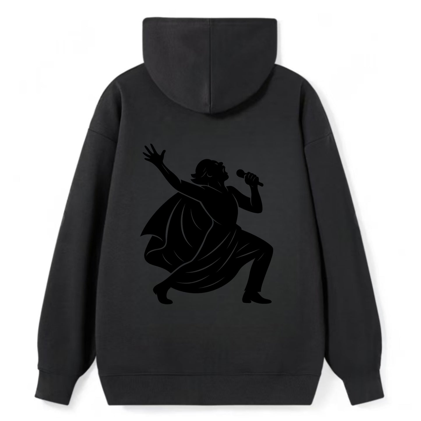 Opera singer powerful finale - Classic Pullover Hoodie - Black