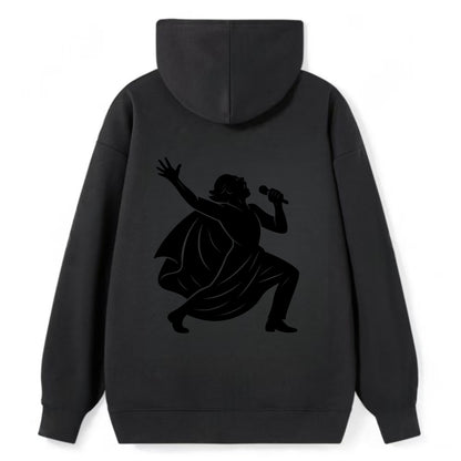 Opera singer powerful finale - Classic Pullover Hoodie - Black