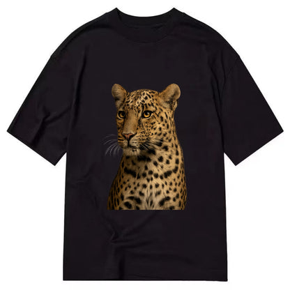 Leopard  - Classic T-shirt - Black