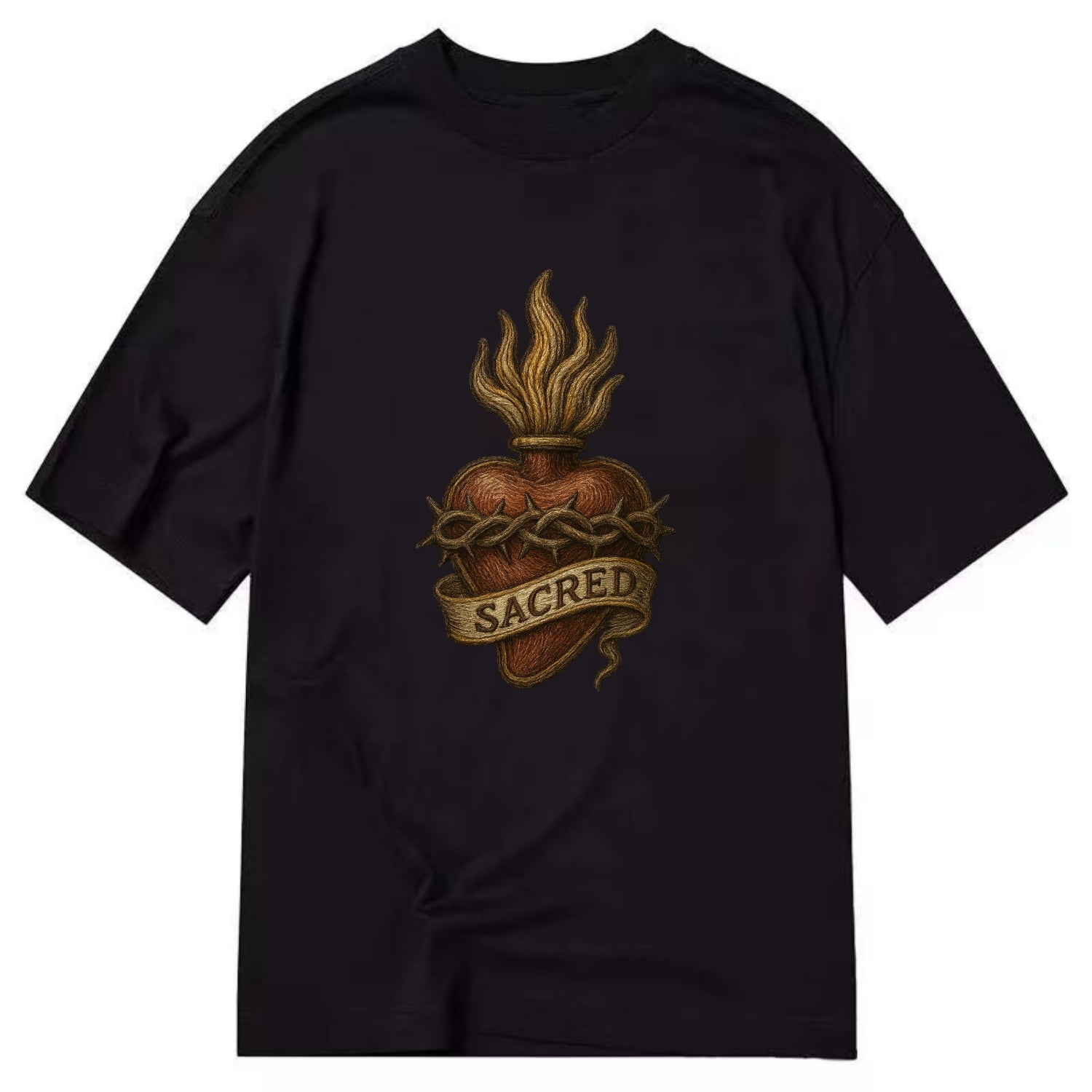 Sacred Heart  - Classic T-shirt - Black